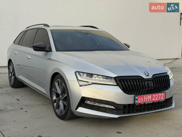 Серый Шкода Суперб, объемом двигателя 2 л и пробегом 201 тыс. км за 23999 $, фото 1 на Automoto.ua