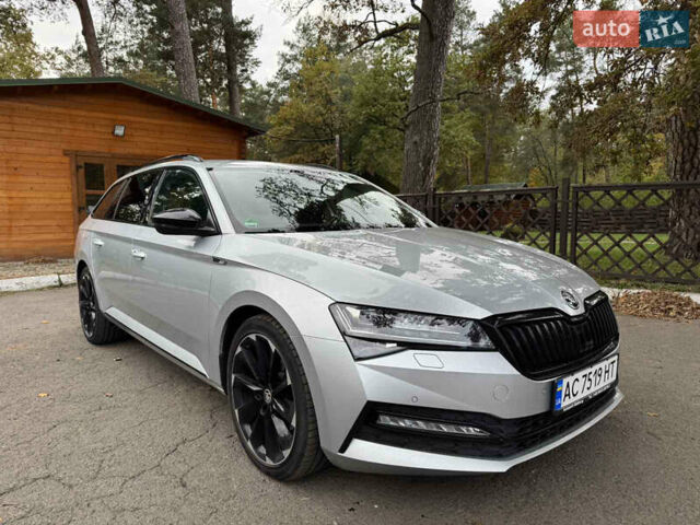 Шкода Суперб 2021 в Луцке на Automoto.ua Серый Шкода Суперб, объемом двигателя 1.97 л и пробегом 224 тыс. км за 28600 $, фото 1 на Automoto.ua