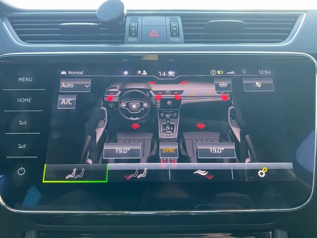 Сірий Шкода Суперб, об'ємом двигуна 2 л та пробігом 13 тис. км за 9000 $, фото 6 на Automoto.ua