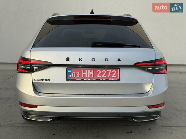 Серый Шкода Суперб, объемом двигателя 2 л и пробегом 201 тыс. км за 23999 $, фото 7 на Automoto.ua