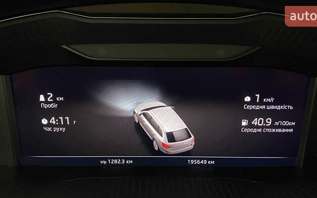 Серый Шкода Суперб, объемом двигателя 1.97 л и пробегом 195 тыс. км за 25550 $, фото 40 на Automoto.ua