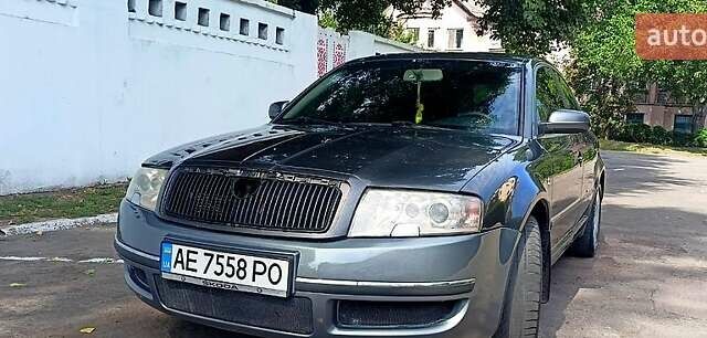 Сірий Шкода Суперб, об'ємом двигуна 1.9 л та пробігом 238 тис. км за 4300 $, фото 8 на Automoto.ua