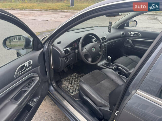 Сірий Шкода Суперб, об'ємом двигуна 1.8 л та пробігом 236 тис. км за 6999 $, фото 12 на Automoto.ua