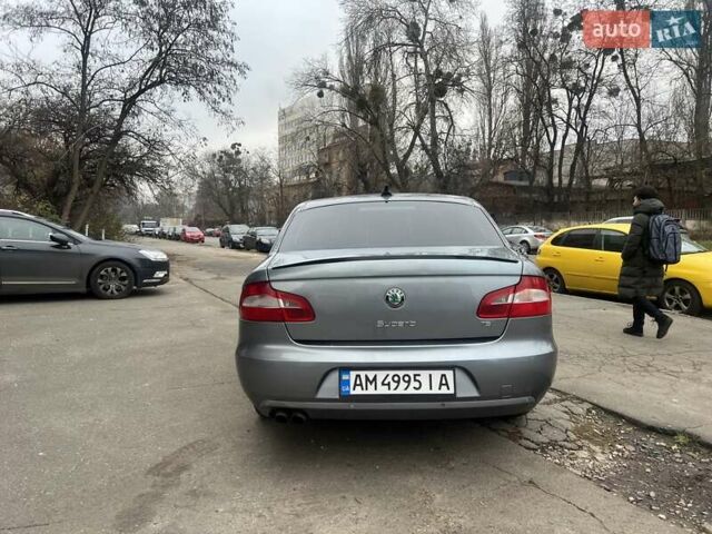 Серый Шкода Суперб, объемом двигателя 1.8 л и пробегом 213 тыс. км за 8000 $, фото 6 на Automoto.ua