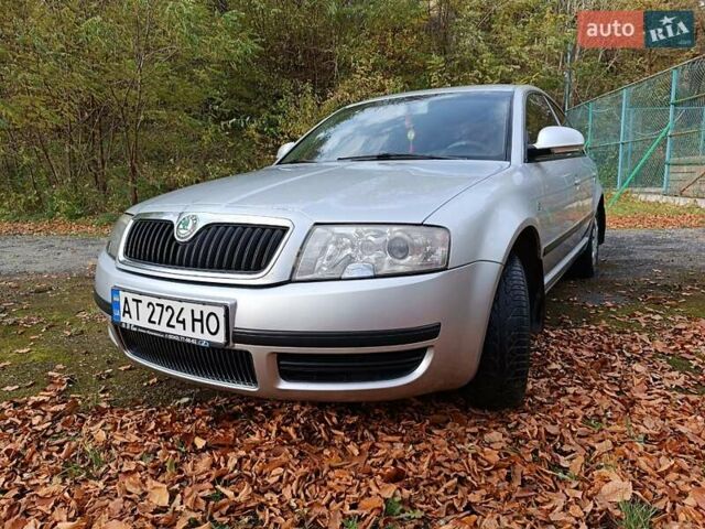 Сірий Шкода Суперб, об'ємом двигуна 1.9 л та пробігом 220 тис. км за 5400 $, фото 31 на Automoto.ua