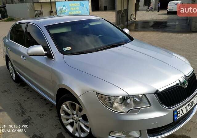 Серый Шкода Суперб, объемом двигателя 1.8 л и пробегом 230 тыс. км за 8999 $, фото 3 на Automoto.ua