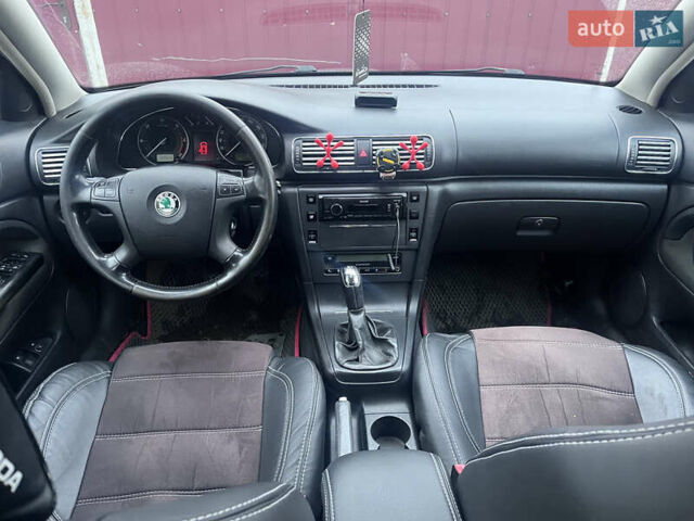 Серый Шкода Суперб, объемом двигателя 1.9 л и пробегом 350 тыс. км за 6600 $, фото 6 на Automoto.ua