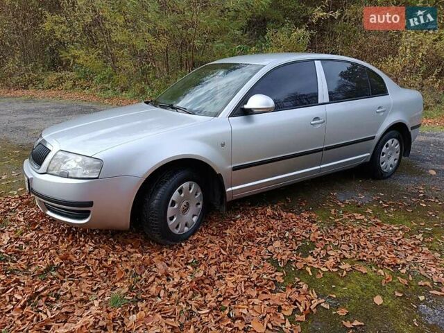 Сірий Шкода Суперб, об'ємом двигуна 1.9 л та пробігом 220 тис. км за 5400 $, фото 69 на Automoto.ua