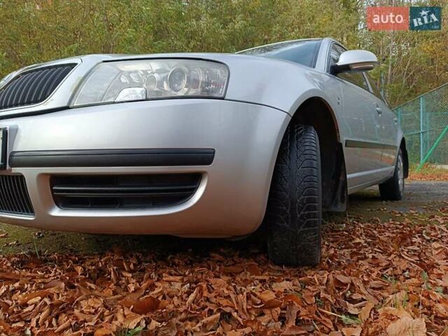 Сірий Шкода Суперб, об'ємом двигуна 1.9 л та пробігом 220 тис. км за 5400 $, фото 56 на Automoto.ua