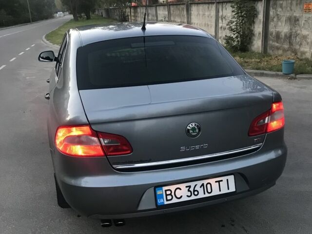 Сірий Шкода Суперб, об'ємом двигуна 2 л та пробігом 361 тис. км за 8100 $, фото 13 на Automoto.ua