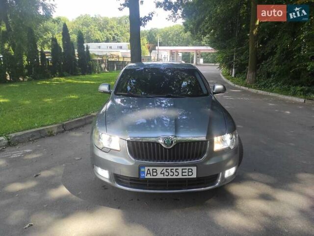 Сірий Шкода Суперб, об'ємом двигуна 1.97 л та пробігом 250 тис. км за 8599 $, фото 13 на Automoto.ua