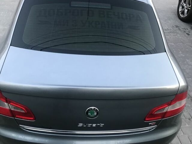 Сірий Шкода Суперб, об'ємом двигуна 2 л та пробігом 361 тис. км за 8100 $, фото 14 на Automoto.ua