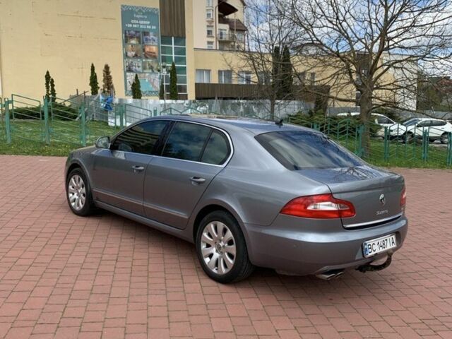 Сірий Шкода Суперб, об'ємом двигуна 2 л та пробігом 320 тис. км за 10100 $, фото 10 на Automoto.ua