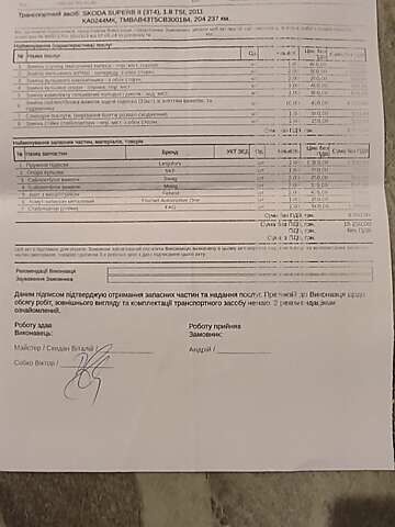 Серый Шкода Суперб, объемом двигателя 1.8 л и пробегом 228 тыс. км за 11100 $, фото 44 на Automoto.ua