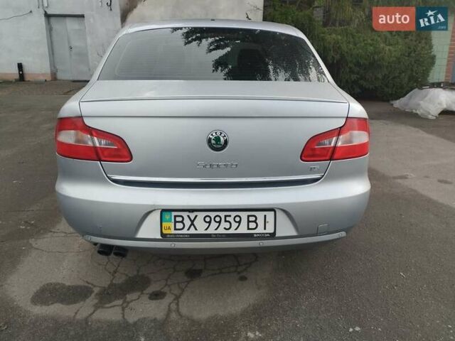Серый Шкода Суперб, объемом двигателя 1.8 л и пробегом 146 тыс. км за 12000 $, фото 5 на Automoto.ua