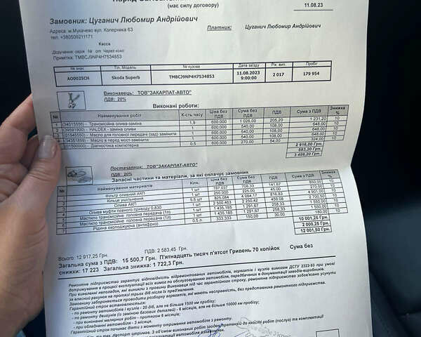 Серый Шкода Суперб, объемом двигателя 1.97 л и пробегом 198 тыс. км за 20499 $, фото 10 на Automoto.ua