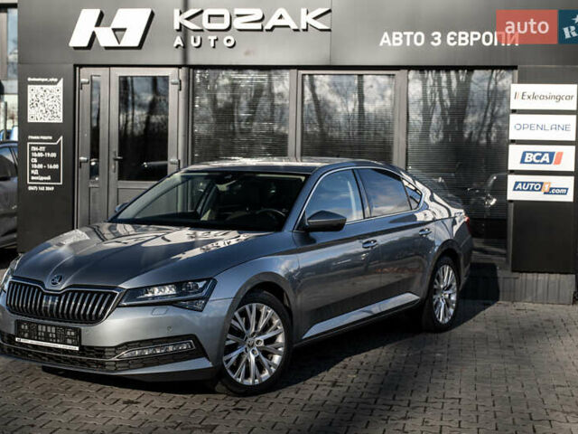 Серый Шкода Суперб, объемом двигателя 1.97 л и пробегом 164 тыс. км за 27700 $, фото 1 на Automoto.ua