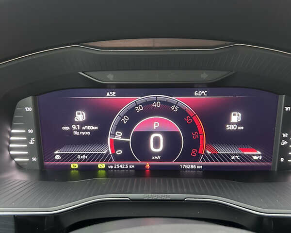 Сірий Шкода Суперб, об'ємом двигуна 1.97 л та пробігом 178 тис. км за 28800 $, фото 92 на Automoto.ua