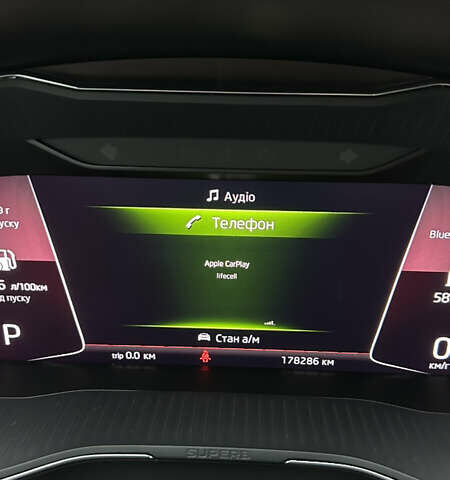 Сірий Шкода Суперб, об'ємом двигуна 1.97 л та пробігом 178 тис. км за 28800 $, фото 33 на Automoto.ua