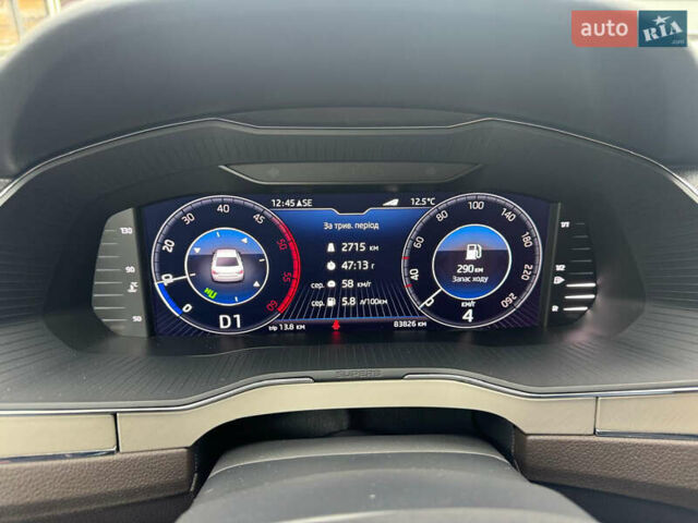 Серый Шкода Суперб, объемом двигателя 1.97 л и пробегом 84 тыс. км за 34700 $, фото 23 на Automoto.ua