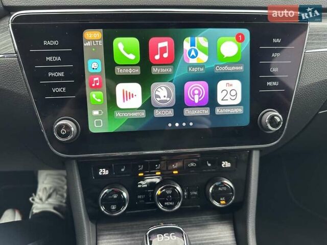 Серый Шкода Суперб, объемом двигателя 1.98 л и пробегом 55 тыс. км за 30900 $, фото 14 на Automoto.ua