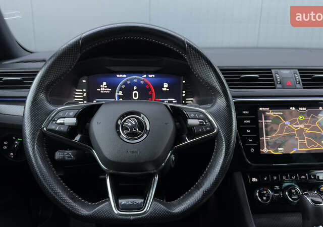 Серый Шкода Суперб, объемом двигателя 2 л и пробегом 198 тыс. км за 29500 $, фото 34 на Automoto.ua