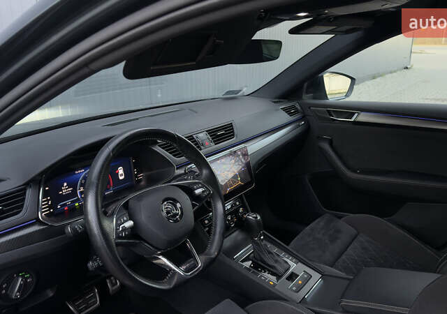 Серый Шкода Суперб, объемом двигателя 2 л и пробегом 198 тыс. км за 29500 $, фото 57 на Automoto.ua