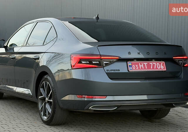 Серый Шкода Суперб, объемом двигателя 2 л и пробегом 198 тыс. км за 29500 $, фото 21 на Automoto.ua