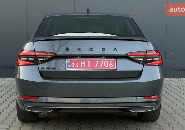 Серый Шкода Суперб, объемом двигателя 2 л и пробегом 198 тыс. км за 29500 $, фото 32 на Automoto.ua