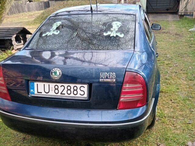 Синій Шкода Суперб, об'ємом двигуна 4 л та пробігом 280 тис. км за 2100 $, фото 4 на Automoto.ua