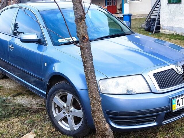 Синий Шкода Суперб, объемом двигателя 1.8 л и пробегом 295 тыс. км за 6943 $, фото 1 на Automoto.ua