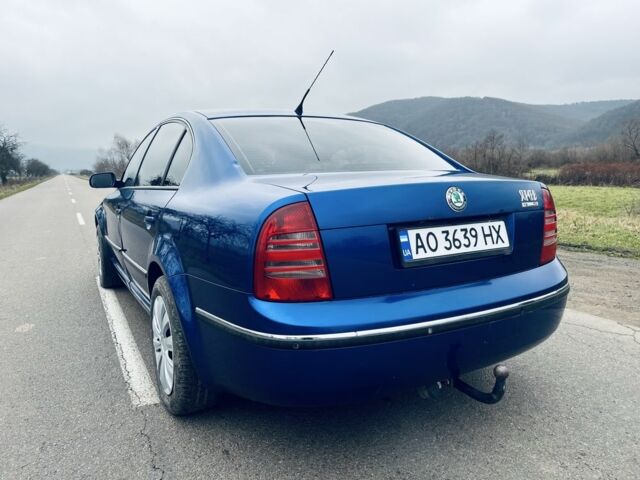 Синій Шкода Суперб, об'ємом двигуна 1.9 л та пробігом 1 тис. км за 3600 $, фото 1 на Automoto.ua