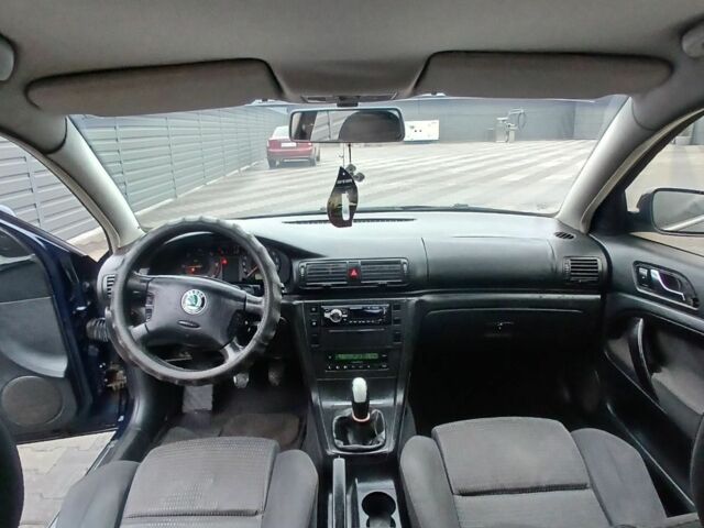 Синій Шкода Суперб, об'ємом двигуна 1.9 л та пробігом 291 тис. км за 4000 $, фото 7 на Automoto.ua