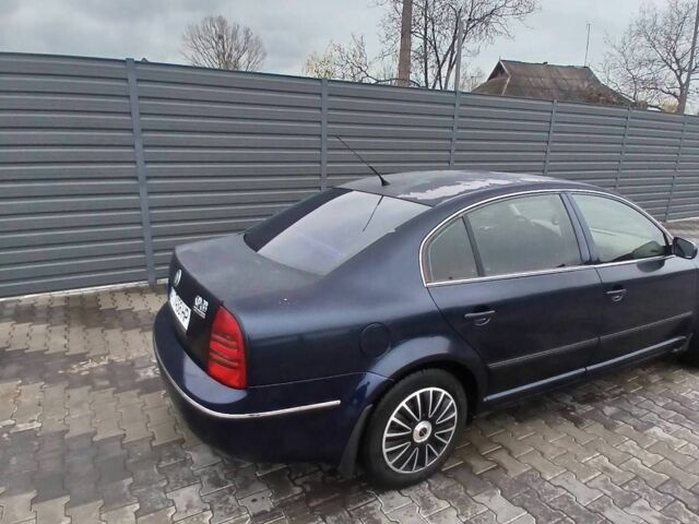 Синій Шкода Суперб, об'ємом двигуна 1.9 л та пробігом 291 тис. км за 4000 $, фото 1 на Automoto.ua