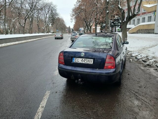 Синій Шкода Суперб, об'ємом двигуна 1.9 л та пробігом 335 тис. км за 2000 $, фото 5 на Automoto.ua