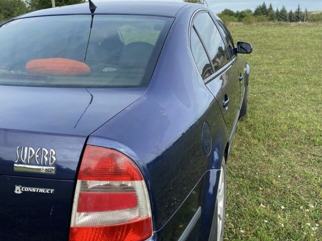 Синий Шкода Суперб, объемом двигателя 2 л и пробегом 3 тыс. км за 3500 $, фото 3 на Automoto.ua