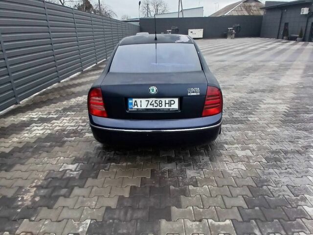 Синій Шкода Суперб, об'ємом двигуна 1.9 л та пробігом 291 тис. км за 4000 $, фото 2 на Automoto.ua