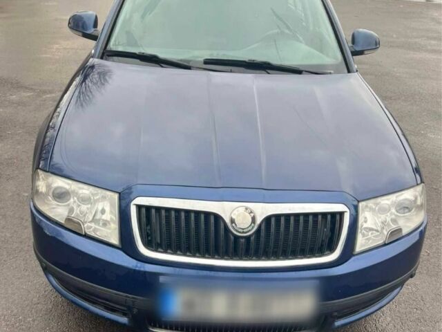 Синій Шкода Суперб, об'ємом двигуна 2 л та пробігом 363 тис. км за 2650 $, фото 7 на Automoto.ua