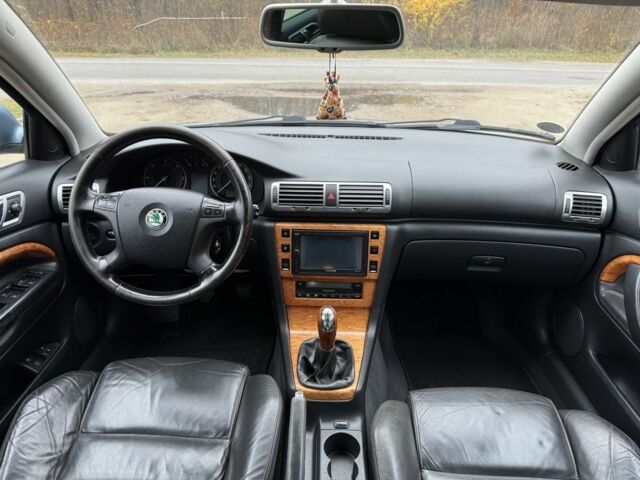 Синий Шкода Суперб, объемом двигателя 1.9 л и пробегом 1 тыс. км за 2450 $, фото 11 на Automoto.ua