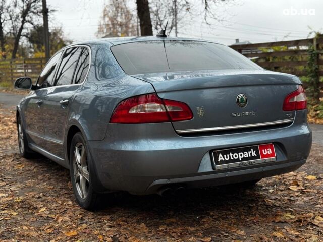 Синий Шкода Суперб, объемом двигателя 2 л и пробегом 345 тыс. км за 8640 $, фото 16 на Automoto.ua