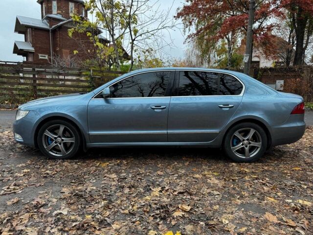 Синій Шкода Суперб, об'ємом двигуна 2 л та пробігом 345 тис. км за 8640 $, фото 14 на Automoto.ua