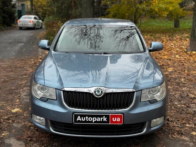 Синій Шкода Суперб, об'ємом двигуна 2 л та пробігом 345 тис. км за 8640 $, фото 2 на Automoto.ua