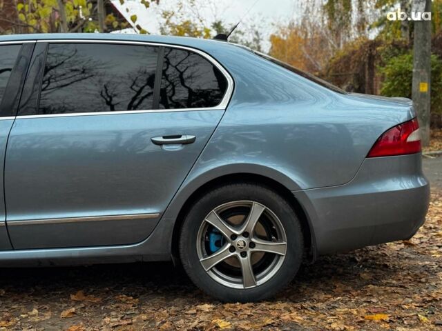 Синий Шкода Суперб, объемом двигателя 2 л и пробегом 345 тыс. км за 8640 $, фото 17 на Automoto.ua