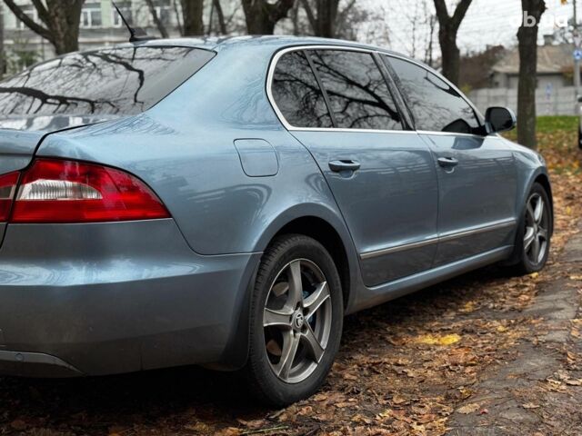 Синий Шкода Суперб, объемом двигателя 2 л и пробегом 345 тыс. км за 8640 $, фото 12 на Automoto.ua