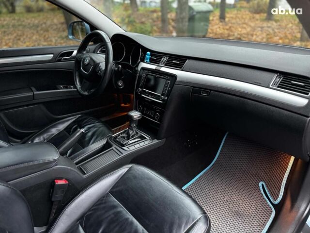 Синий Шкода Суперб, объемом двигателя 2 л и пробегом 345 тыс. км за 8640 $, фото 34 на Automoto.ua