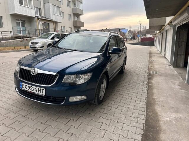 Синий Шкода Суперб, объемом двигателя 2 л и пробегом 310 тыс. км за 11000 $, фото 3 на Automoto.ua