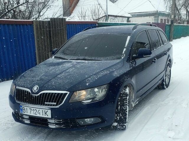 Синій Шкода Суперб, об'ємом двигуна 1.6 л та пробігом 320 тис. км за 11500 $, фото 1 на Automoto.ua