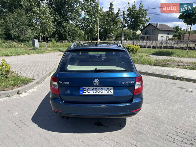 Синий Шкода Суперб, объемом двигателя 1.6 л и пробегом 308 тыс. км за 10400 $, фото 2 на Automoto.ua