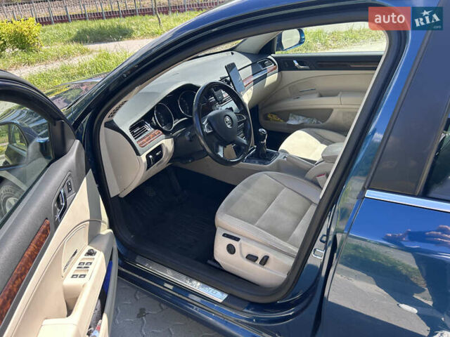 Синий Шкода Суперб, объемом двигателя 1.6 л и пробегом 308 тыс. км за 10400 $, фото 10 на Automoto.ua