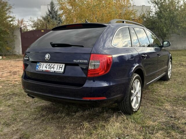 Синий Шкода Суперб, объемом двигателя 2 л и пробегом 228 тыс. км за 10100 $, фото 3 на Automoto.ua
